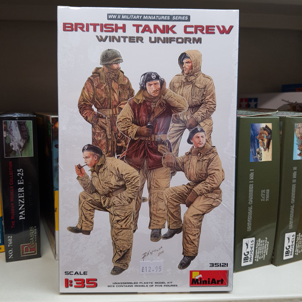 British Tank Crew Winter Uniform 1:35