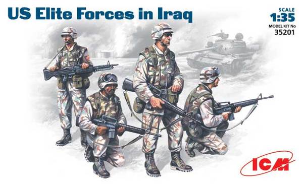 US Elite Forces in Iraq 1:35