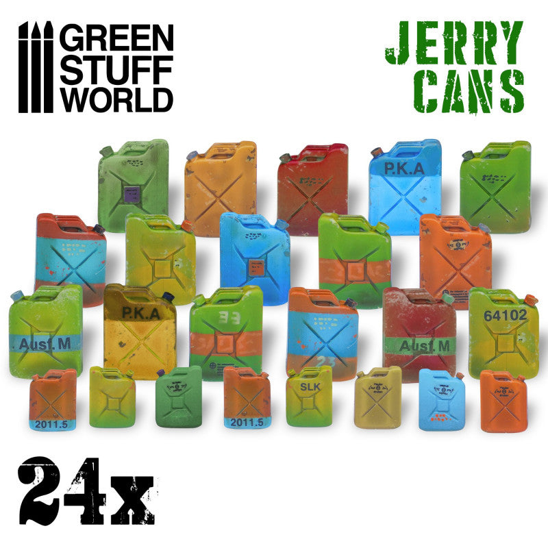 JERRY CANS Resin Set