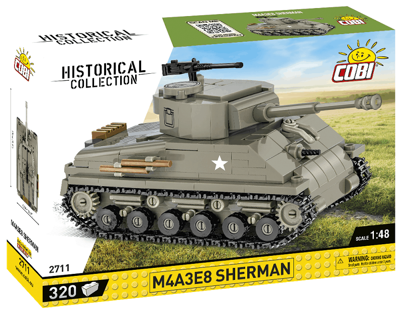 M4A3E8 Sherman - COBI 2711 - 320 bricks