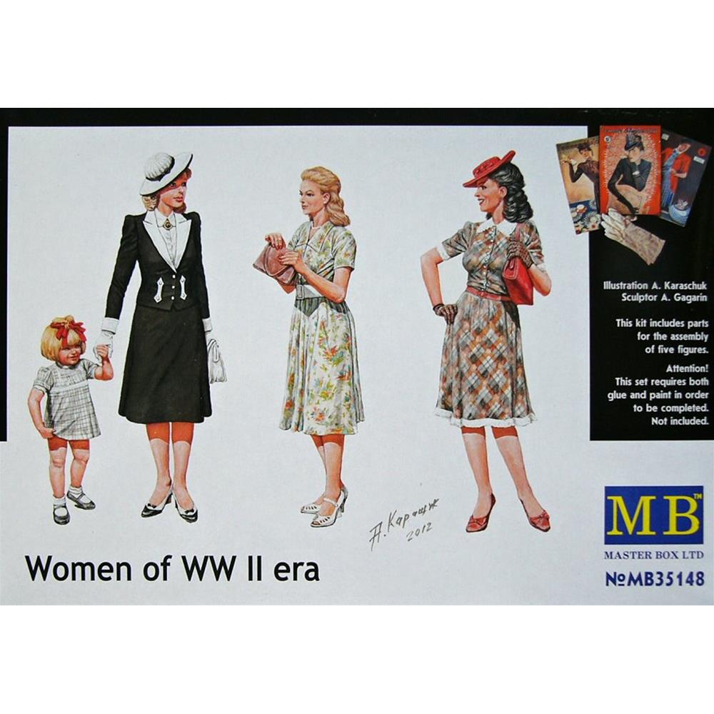 Women of WWII Era  1:35