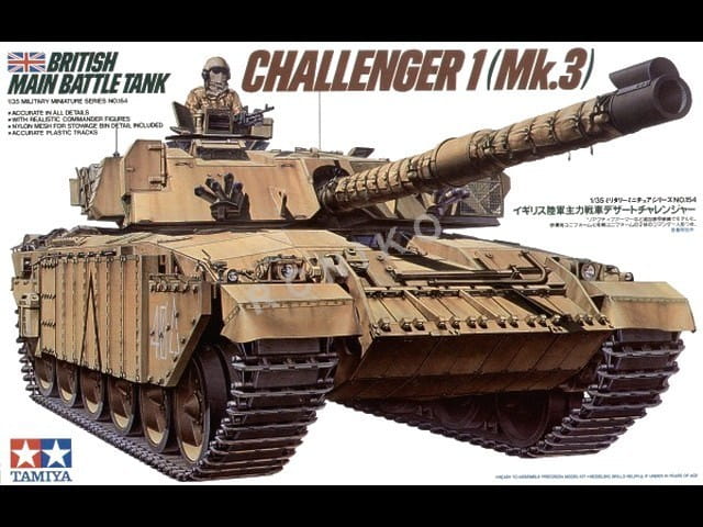 British MBT Challenger 1 (Mk.3) 1:35