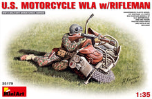 Load image into Gallery viewer, U.S. Motorcycle WLA W/Rifleman
