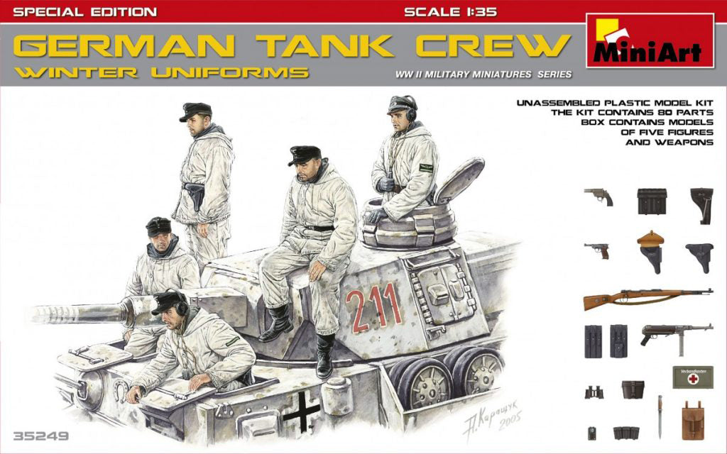 German Tank Crew Winter Uniforms Special Edition 1:35