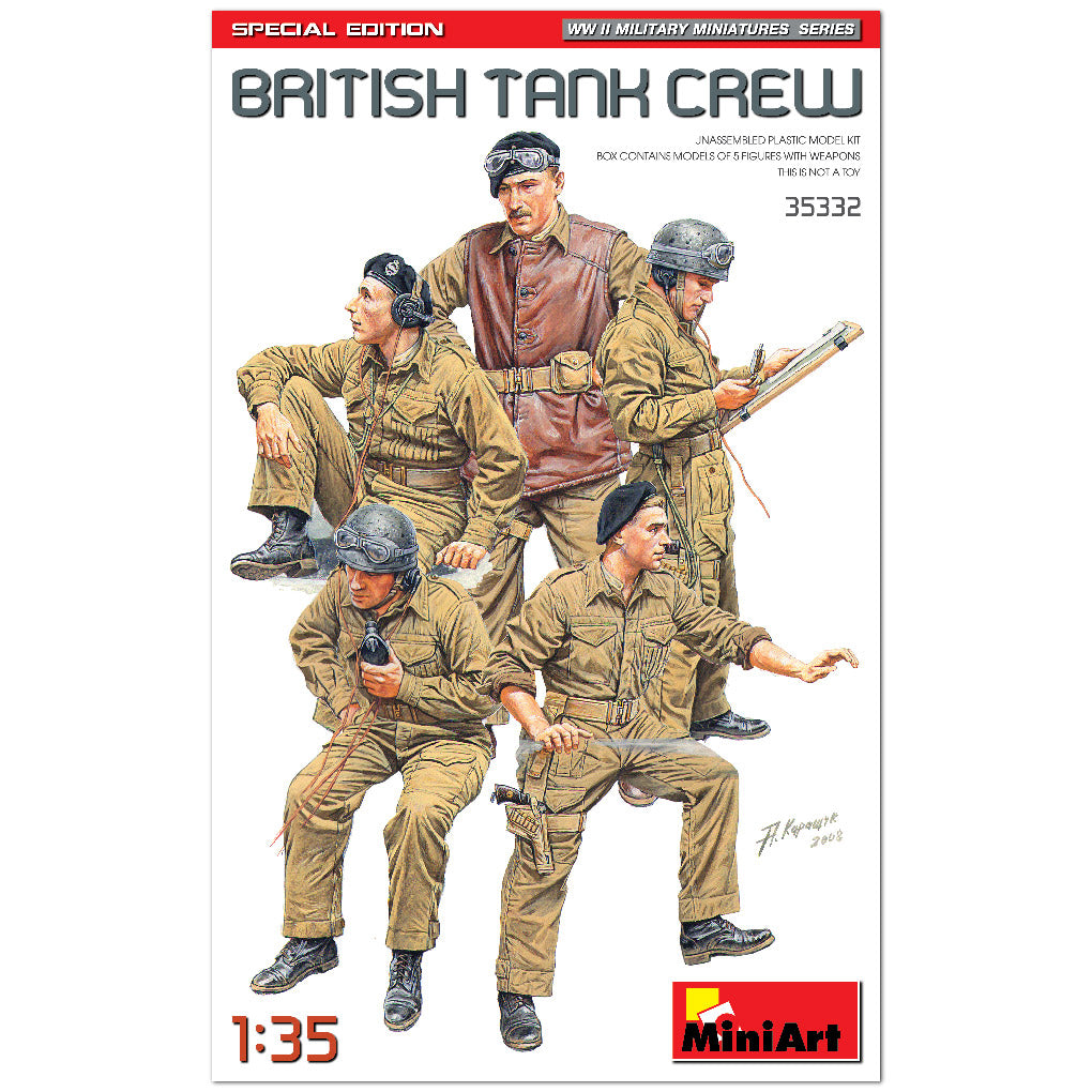 British Tank Crew Special Edition 1:35