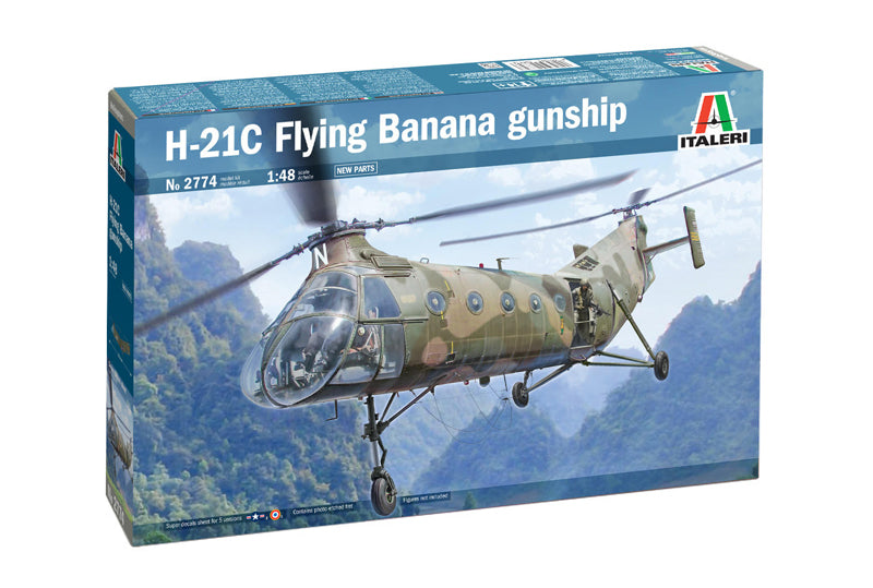 H-21C Flying Banana Gunship 1:48