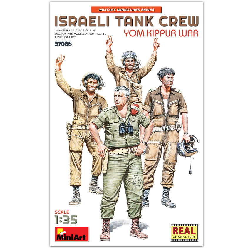 Israeli Tank Crew, Yom Kippur War 1:35