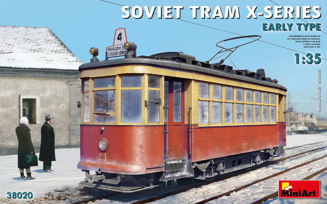 Soviet Tram X-Series, Early Type 1:35