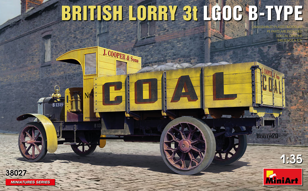British Lorry 3t LGOC B-Type 1:35