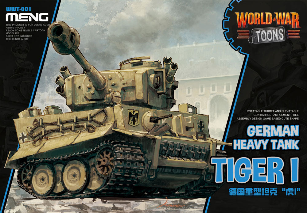 German Heavy Tank Tiger I (Toon Model)
