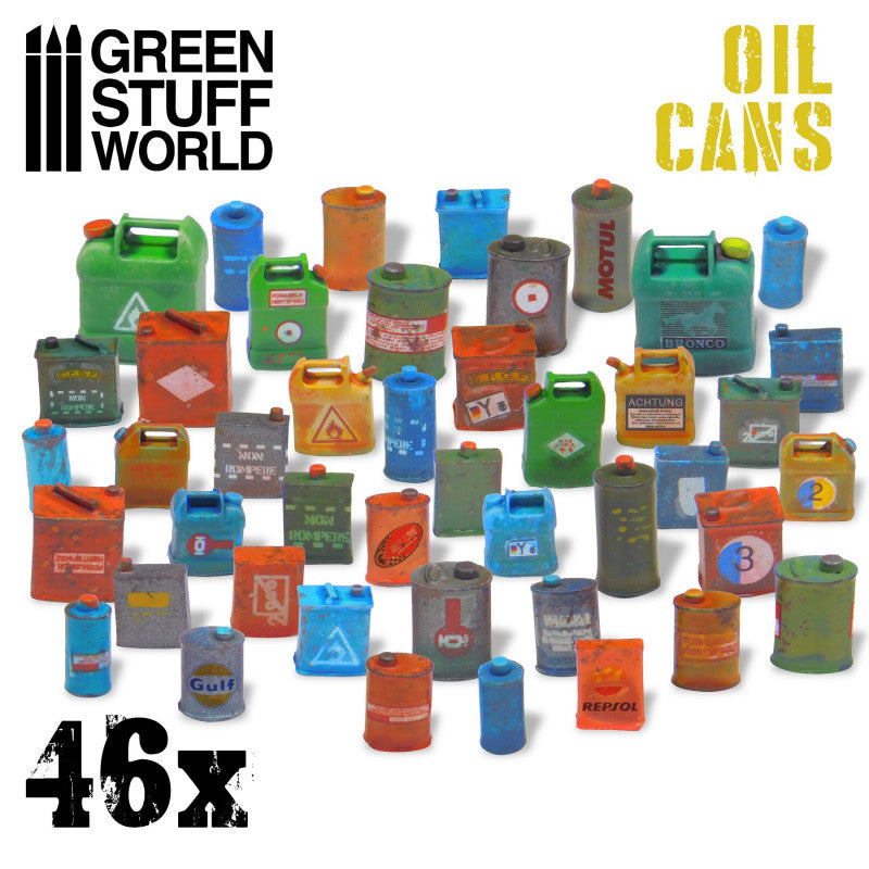 Oil cans Resin Set