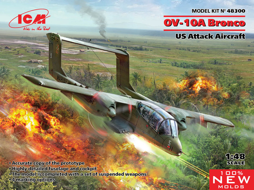 OV-10A Bronco US Attack Aircraft 1:48