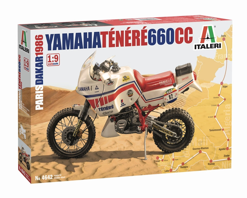 Yamaha Tenere 660cc - Paris Dakar 1986 1:9