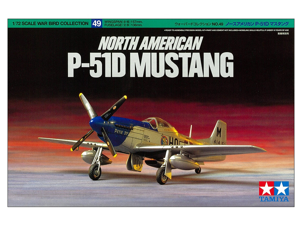 North American P-51D Mustang 1:72