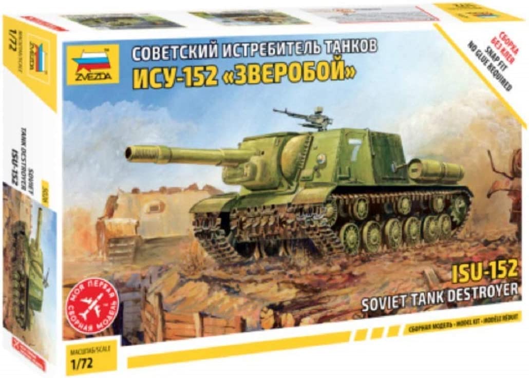 ISU-152 Soviet Tank Destroyer 1:72