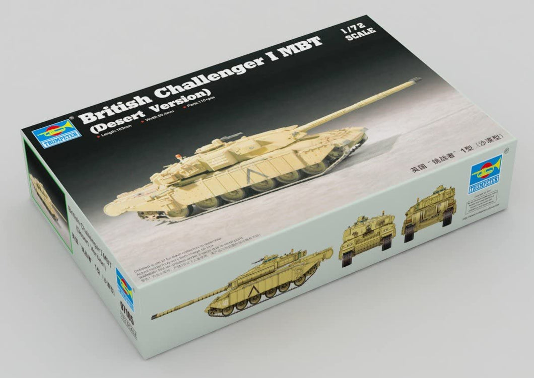 British Challenger I MBT (Desert Version) 1:72
