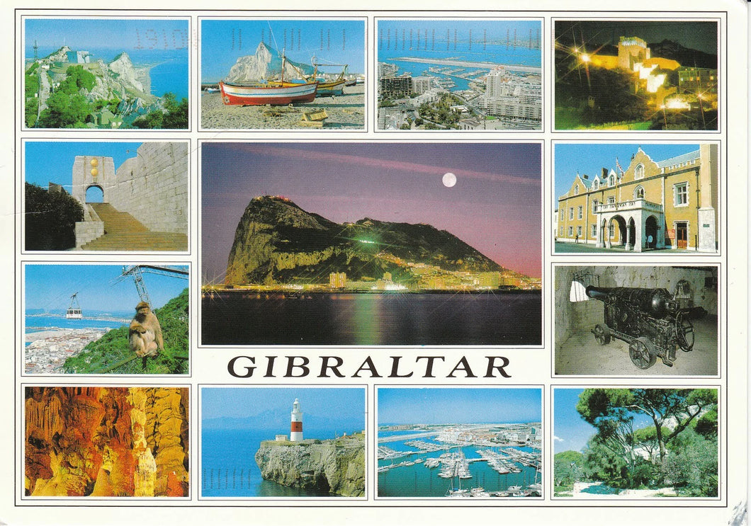 Gibraltar Post card