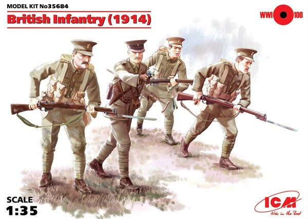 British Infantry 1914 1:35