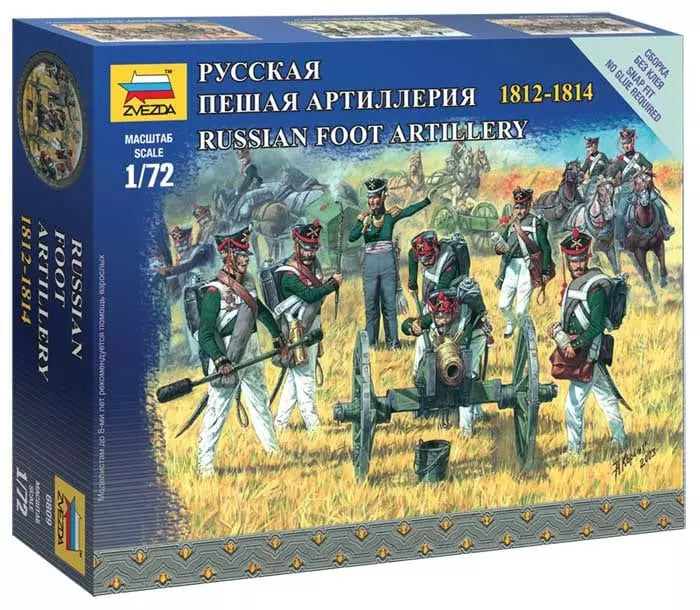 Russian Foot Artillery 1812-1814 1:72