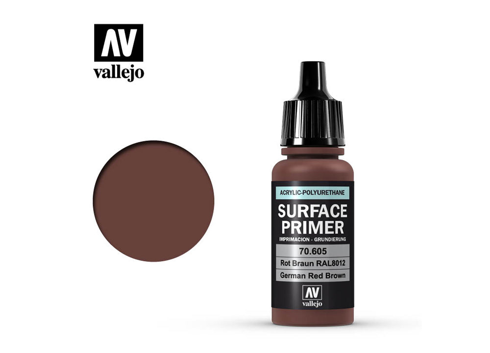 70.605 Surface Primer German Red Brown RAL8012