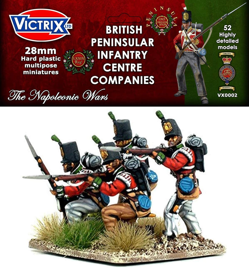 British Peninsular Infantry Centre Companies 28mm