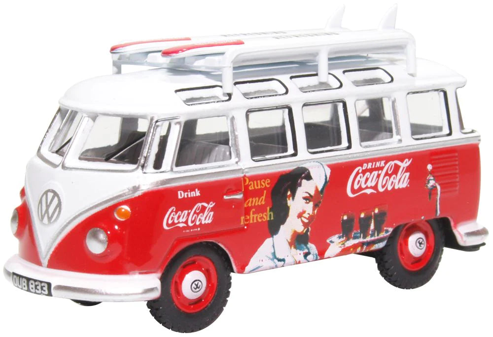 Samba Bus with Surfboards Coca Cola