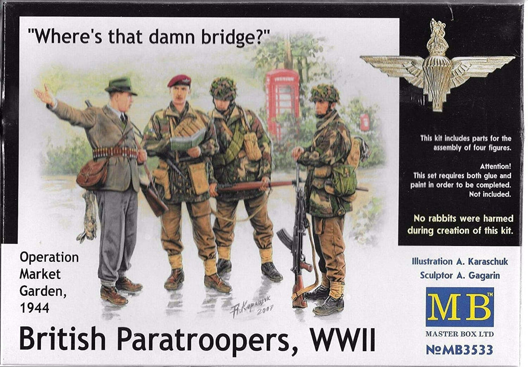 British Paratroopers WWII 1:35
