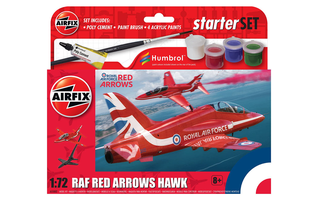 RAF Red Arrows Hawk 1:72