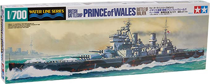 British Battleship Prince of Wales 1:700 (Waterline Series)