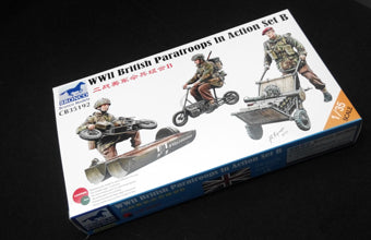 WWII British Paratroops In Action Set B 1:35