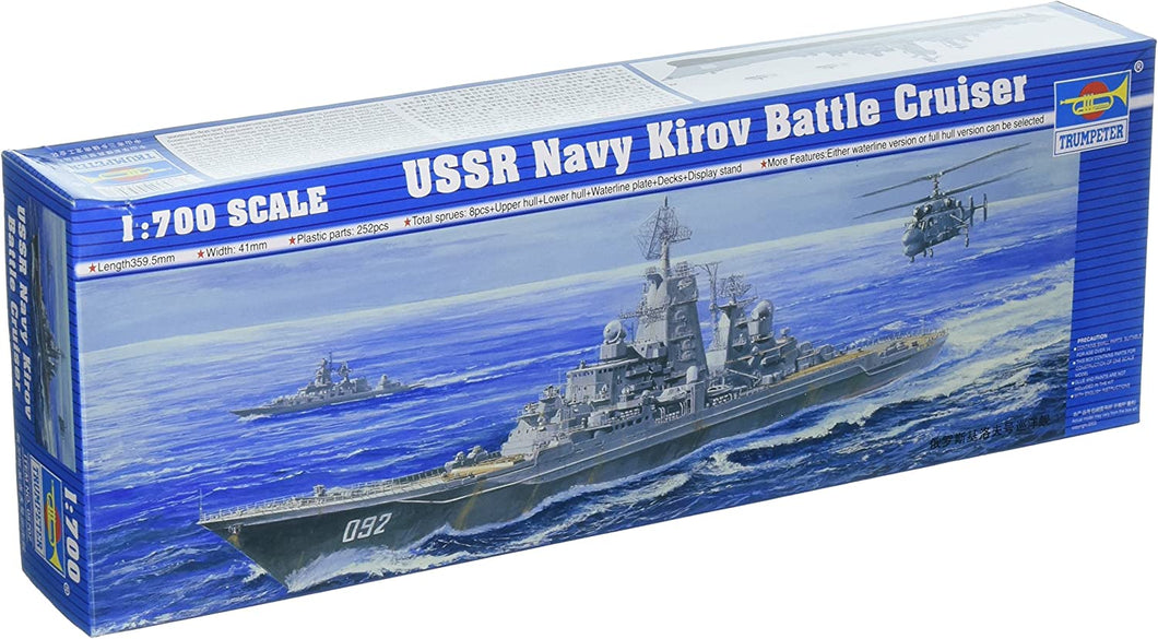 Soviet Battlecruiser Kirov 1:700