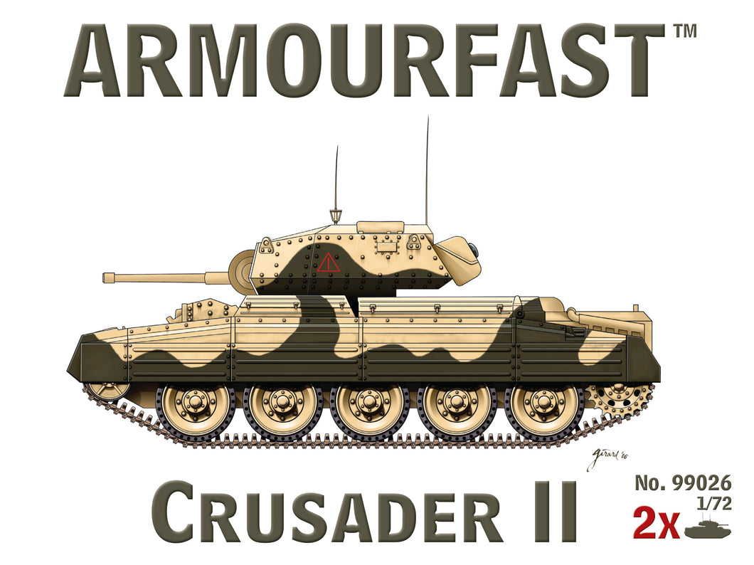 Crusader MkII x2  1:72