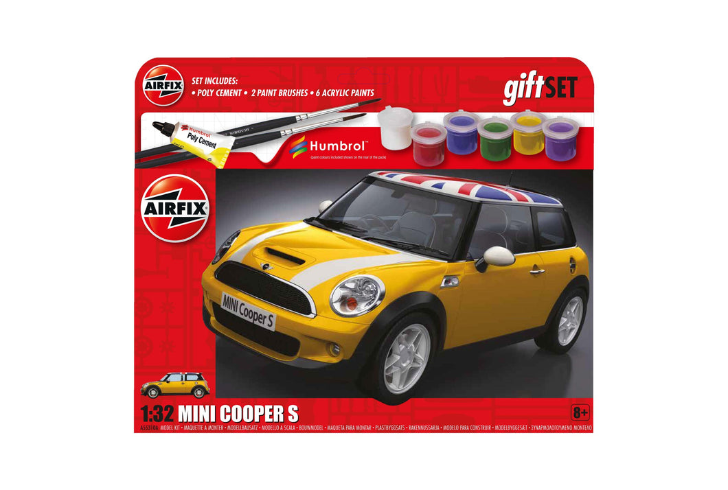 Mini Cooper S (Gift Set) 1:32