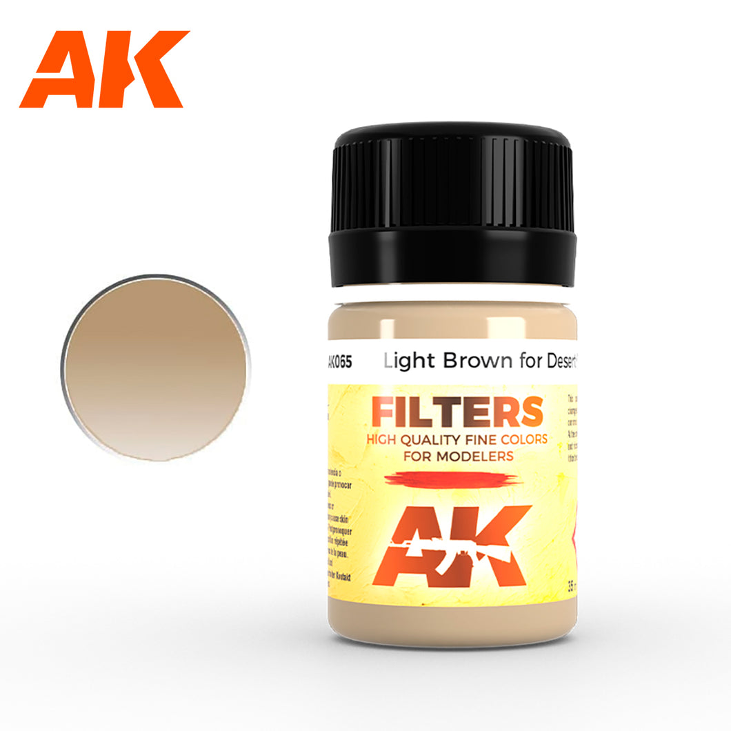 AK065 Filters Light Brown for Desert Yellow