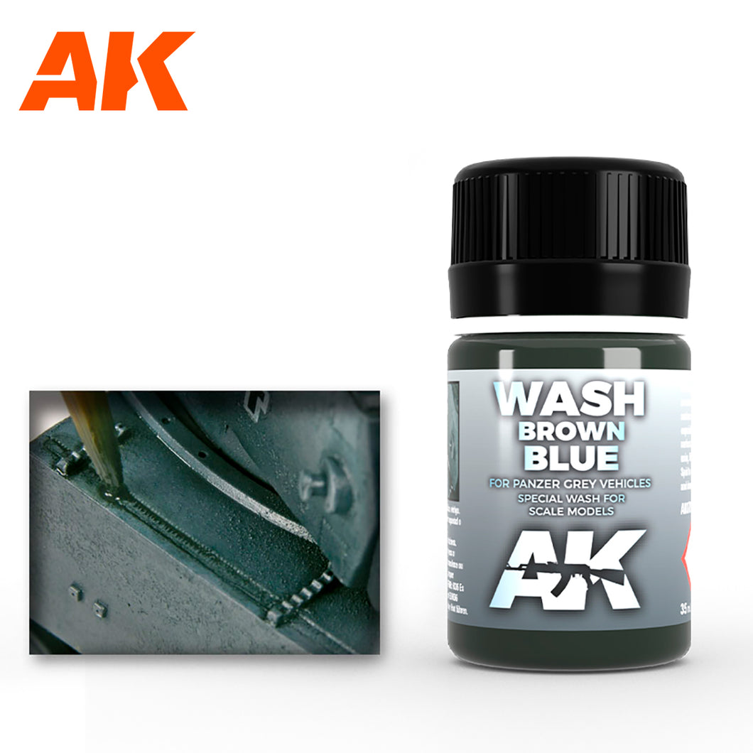 AK070 Wash Brown Blue