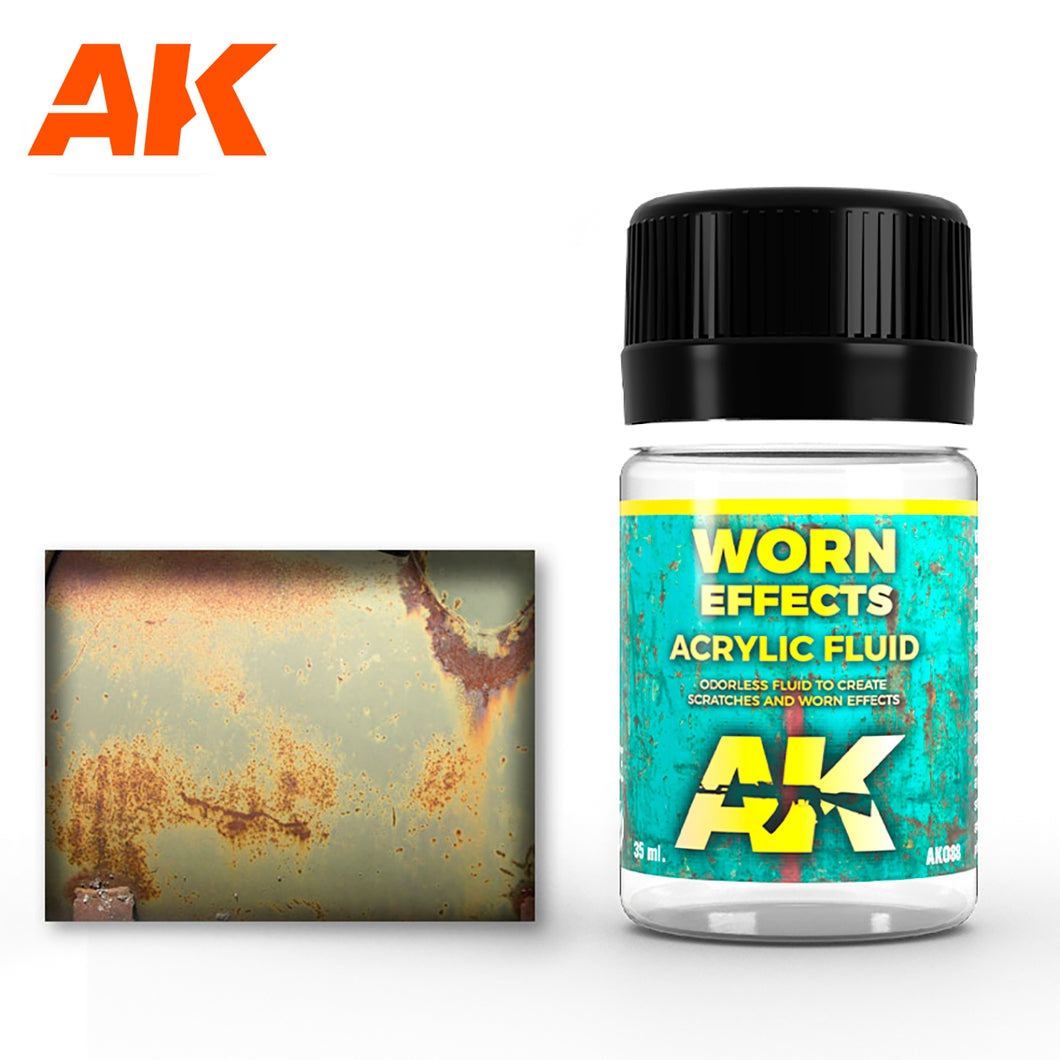AK088 Worn Effects Acrylic Fluid