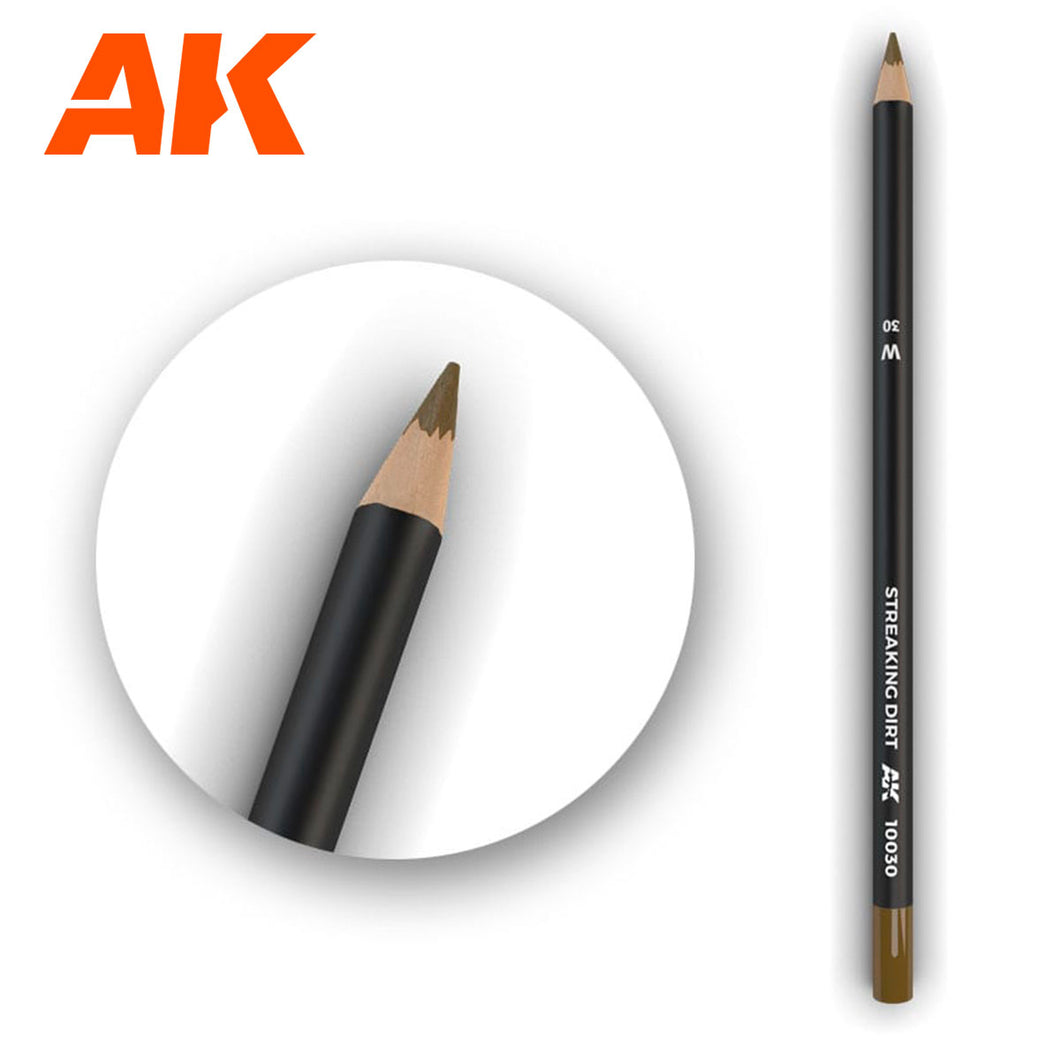 Streaking Dirt Weathering Pencil - AK10030