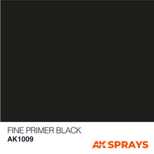 Load image into Gallery viewer, AK1009 Fine Primer Black Spray
