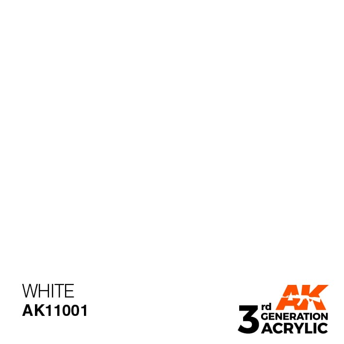 AK11001 White - Intense