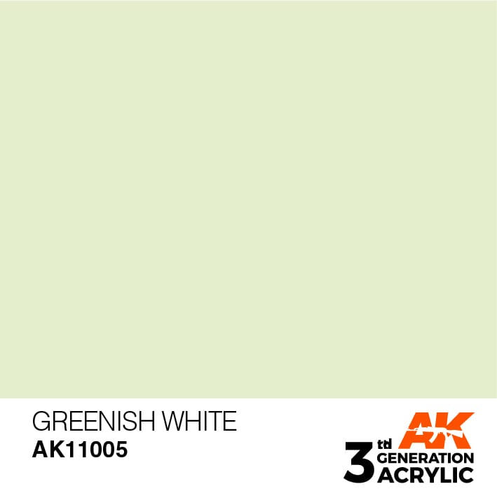 AK11005 Greenish White - Standard