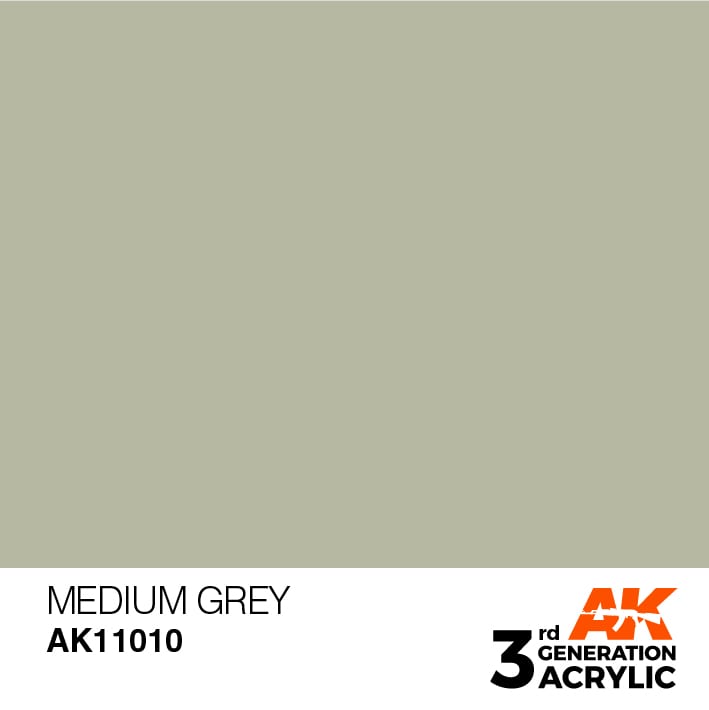 AK11010 Medium Grey - Standard