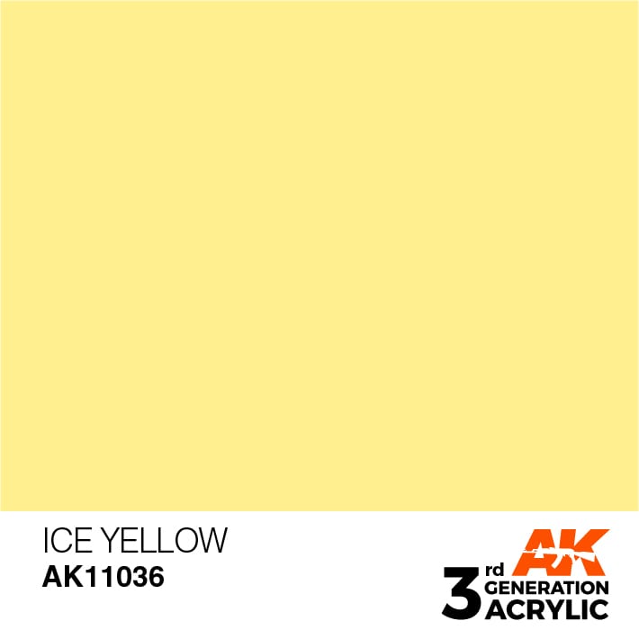 AK11036 Ice Yellow - Standard