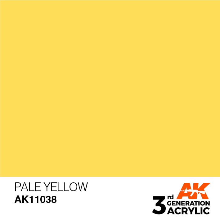 AK11038 Pale Yellow - Standard