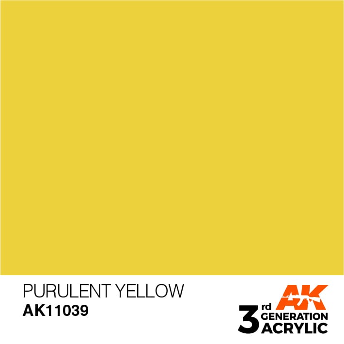 AK11039 Purulent Yellow - Standard