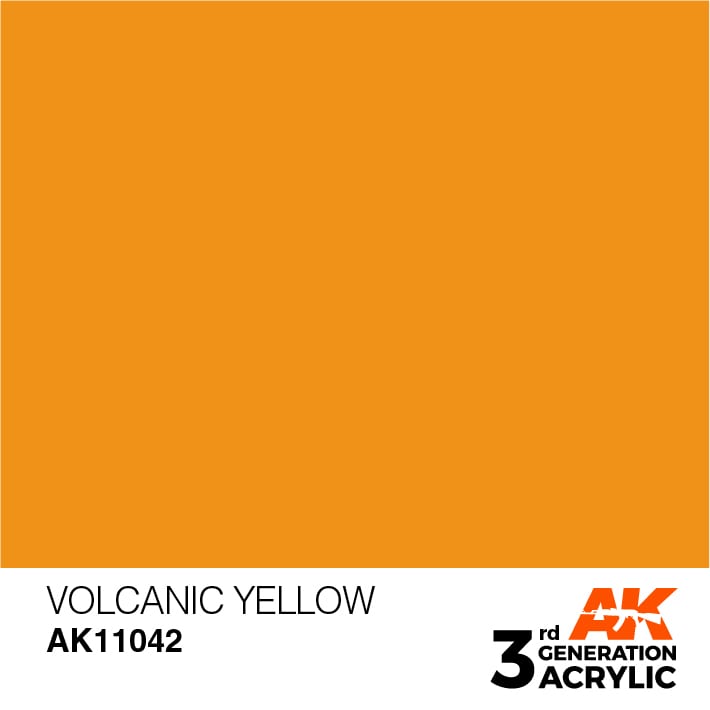 AK11042 Volcanic Yellow - Standard