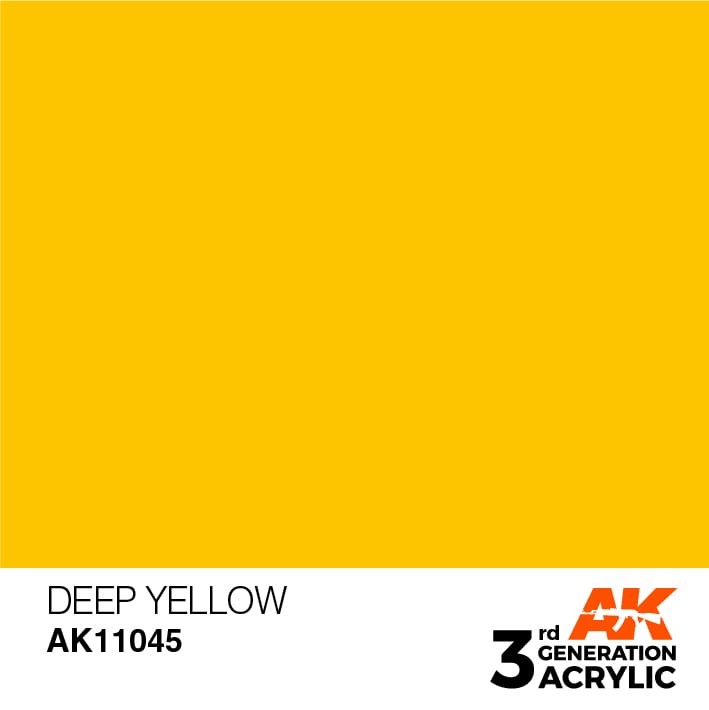 AK11045 Deep Yellow - Intense