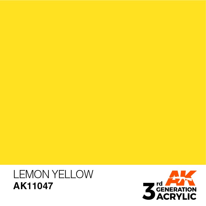 AK11047 Lemon Yellow - Standard