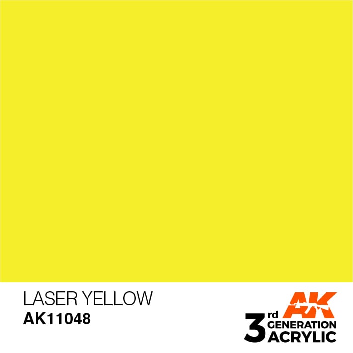 AK11048 Laser Yellow - Standard