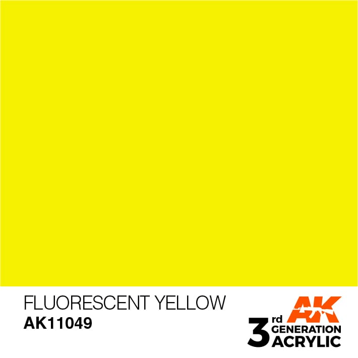 AK11049 Fluorescent Yellow - Standard