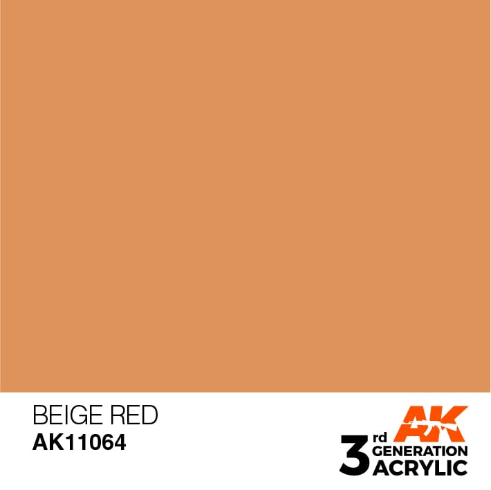 AK11064 Beige Red - Standard